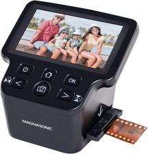 Magnasonic All-In-One 24MP Film Scanner with Large 5" Display & HDMI, Converts 3