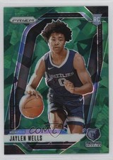 2024-25 Panini Prizm Green Ice Prizm Jaylen Wells #239 1oq0