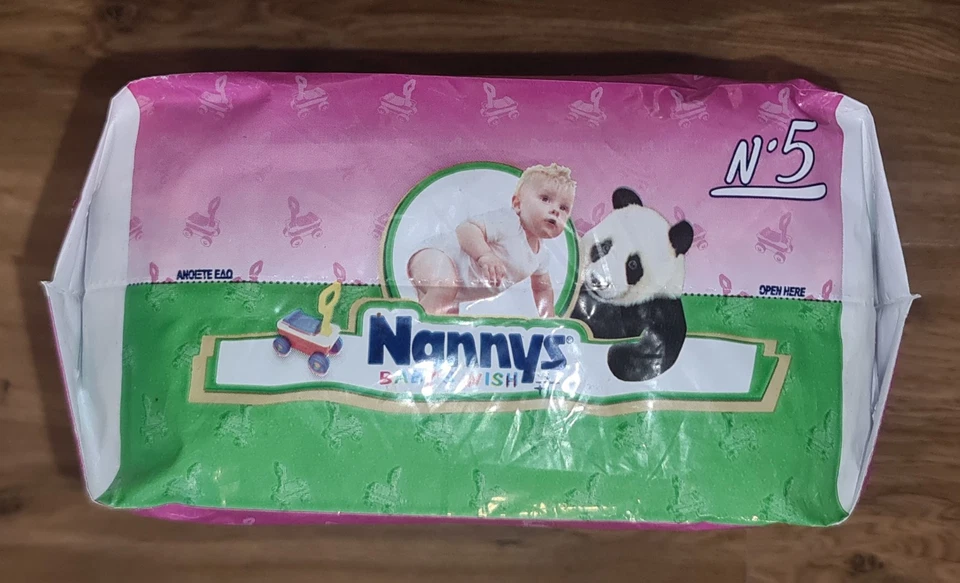 NANNYS baby wish GREECE pack of 18 diapers size no5 12-25kgs/27-55LBS - Image 3 of 4