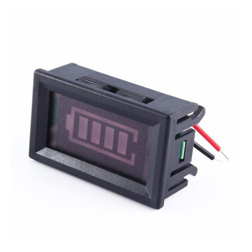 Indicador de batería de 12 V monitor de capacidad detector de cantidad eléctrico - Imagen 6 de 7