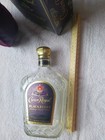 Empty Clear Glass Crown Royal Blackberry 750ML Liquor Bottle Purple Bag Box Set — photo 9
