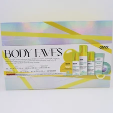 ONYX Professional Coconut Bliss Body Faves 7 Pc Body & Bath Set in Gift Box