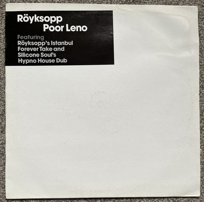 Röyksopp - Poor Leno 2002 12 . V Rare promo. House. WALL T 079 R EX