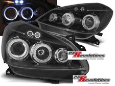 Kit fari Angel Eyes per Renault Clio 3 2005-2009 neri