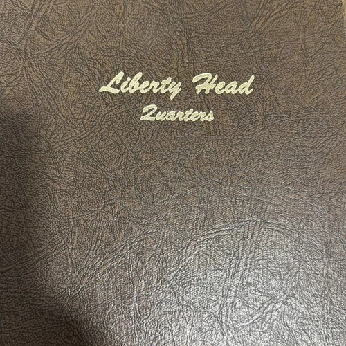 Not Complete (60)Coin 1892 - 1916 Barber Silver Quarter Set in Dansco Album,