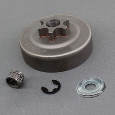 Jeu de pi??ces de scie tambour d'embrayage et pignon de cha?ne pour tron?onneu