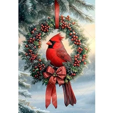 CARDINAL WREATH Decoupage Paper A5 A4 A3 Paper Designs Italy Crafts & Furniture
