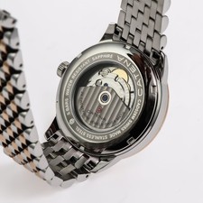 Reloj de pulsera hombre Catena, SWISS MADE, AUTOMÁTICO, con 11 diamantes