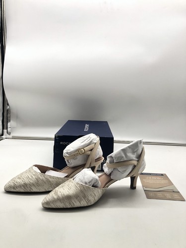 Rockport Women's Total Motion Kalila Two Piece Pumps CJ1080 Size 6.5 M Vanilla *