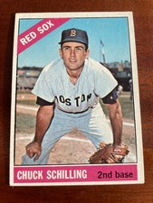 1966 Topps Baseball #6 Chuck Schilling 