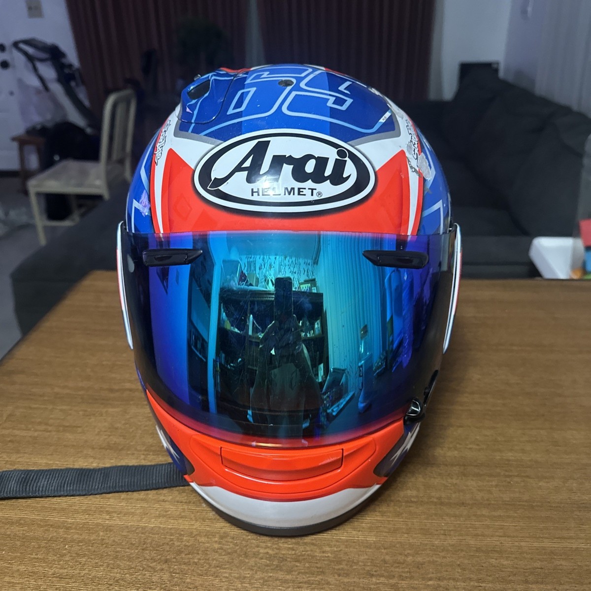 ARAI RX-7X Nicky Hayden Laguna helmet size L-used | eBay