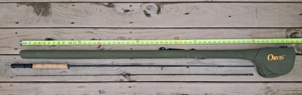 LL Bean 808 Fly Rod 5/6 Weight 8ft. Two Piece With Orvis Case | eBay