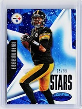 2015 CERTIFIED STARS MIRROR BLUE #11 - BEN ROETHLISBERGER #ED 25/99