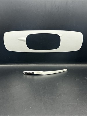Oakley Sutro S Matte White OEM Left Replacement Arm(Icons Included)