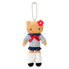 Sanrio Hello Kitty Plush Keychain School 2  ( Sanrio Closet Collection ) NEW