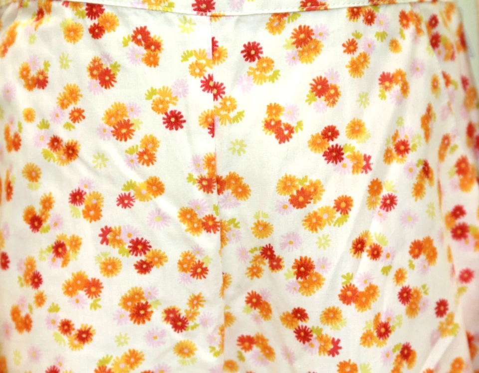 Calça Capri Floral Multicolorida JACADI Girl's Margine Fofa Tamanho 6 Anos Nova Com Etiqueta $54 - Imagem 3 de 4