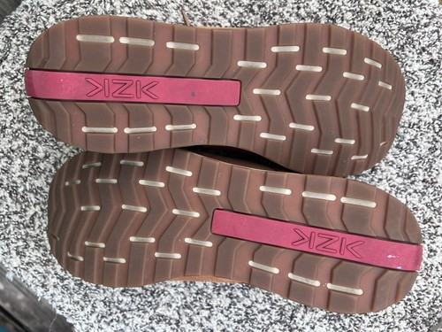 Sneaker da donna marroni Kizik taglia 8M in pelle w0470tn - Foto 6 di 8