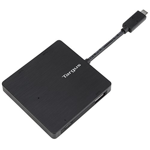 Targus USB C Hub to 3 X USB A And 1 X USB C Battery Charge Black Retail (p8k)