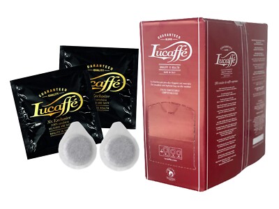 150x6g ESE Pads 44mm - Lucaffe MR. EXCLUSIVE 100% Arabica - Mondo Barista