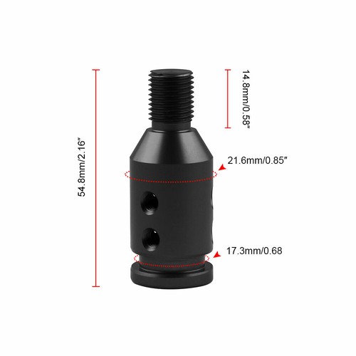 12x1.25mm Universal Shift Knob Adapter Shifters Non Threaded Manual For BMW Mini - Picture 3 of 3