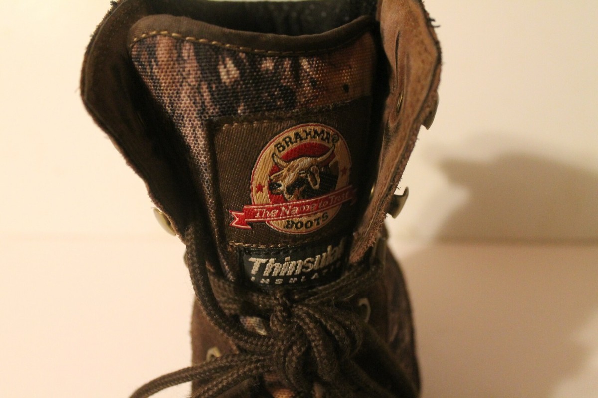Brahma Men\'s Brown/Camo Hunting Shoes/Boots Size 13 Leather upper balance henter BRAHMA Hunter Men main image 2