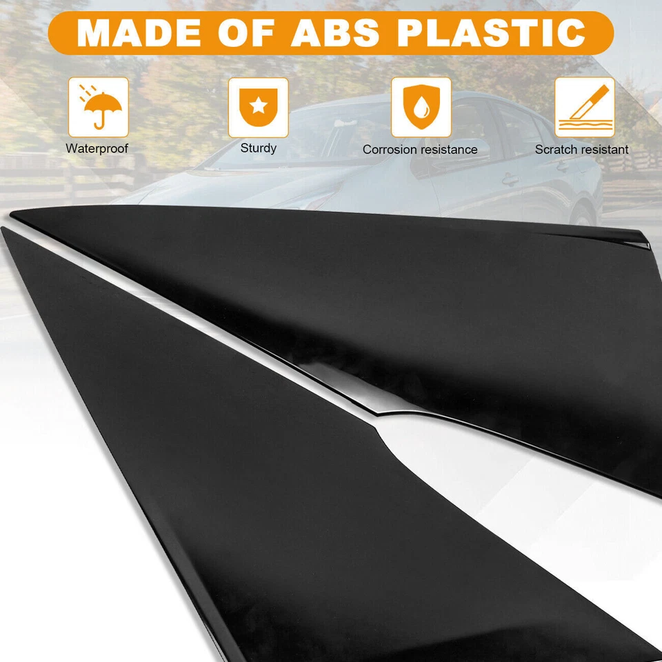 Molduras de cuarto trasero izquierdo y derecho para Toyota Prius Prime 2016-2022 62506-47012 Foto 4 de 4