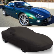 Car Cover Indoor Stain Stretch Dust-proof Custom Black For Jaguar Xk8 1997-2006