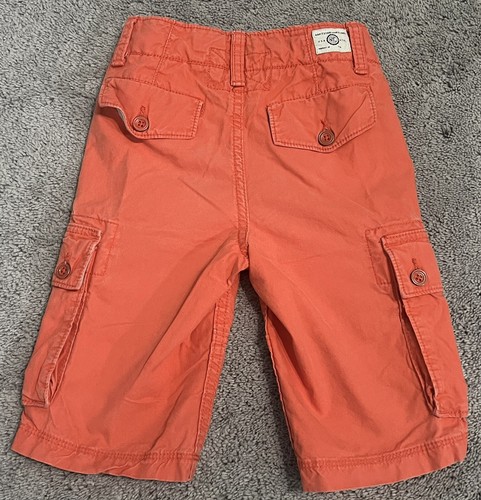 Boys GAP Kids Cargo Adventure Ranger Shorts, ORANGE, Size 6 Slim, 100% Cotton - Picture 2 of 3