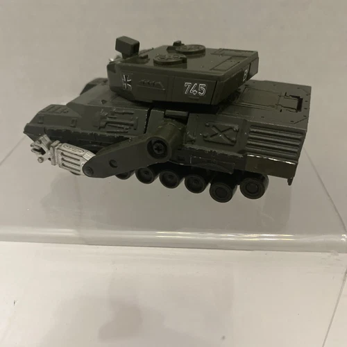 VTG GO BOTS TRANSFORMER GREEN ROBOT TANK JAPANESE BANDAI (1983 ) DIE-CAST TOY