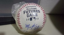 Maikel Franco Philadelphia Phillies Signed 2013 Futures Game Baseball COA 