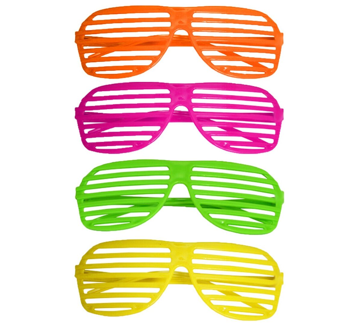 Glasses 80s Rhinestone Neon Green Glasses 80s Rhinestone Neon Green