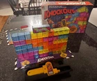 Milton Bradley Knockout Board Game with Hammer Works 1991 Vintage MB Missing Die