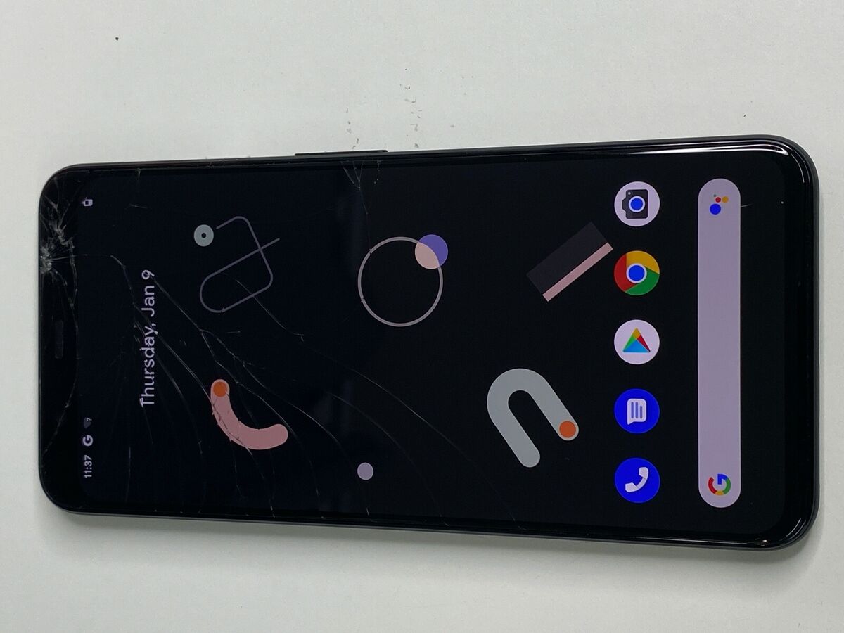 READ ** Cracked still Working Google Pixel 4 XL 64GB Just READ ** Cracked still Working Google Pixel 4 XL 64GB Just