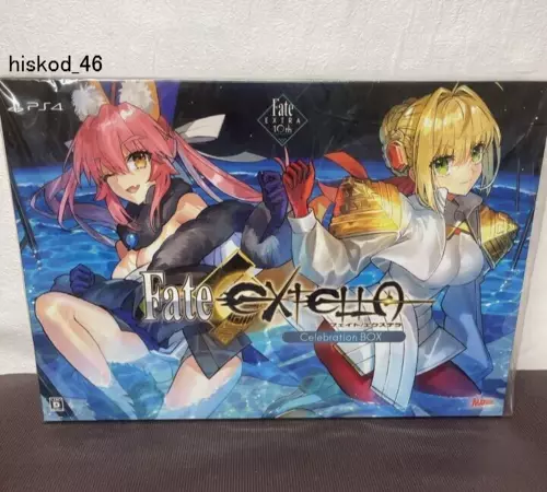 PS4 Fate EXTELLA Celebration BOX PlayStation4 Limited Game Software &  Tamagocchi