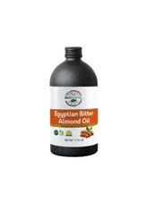 BioNatal Egyptian Bitter Almond Oil 17oz | Cold-Pressed, Pure Skin & Hair Oil
