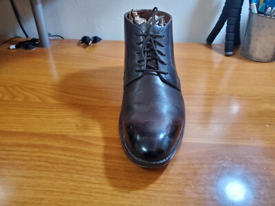 Bostonian Men 9 1/2 M Dark Brown Treymore Mid Ankle Chukka 