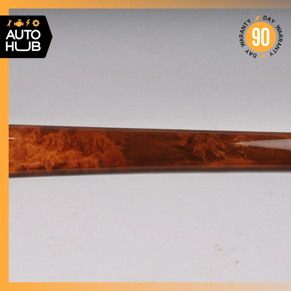 00-06 Mercedes W215 CL600 CL55 panel puerta pasajero delantero derecho moldura madera OEM Foto 4 de 4