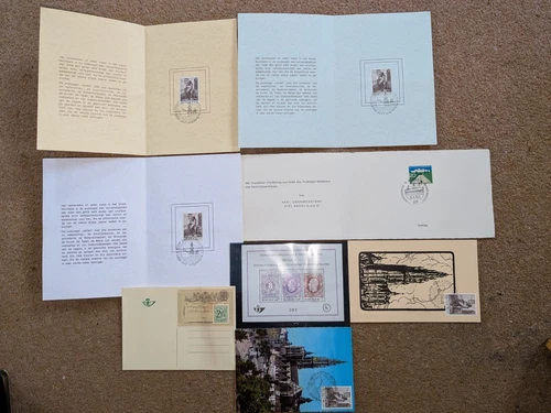 Collection Of Belgium Mint Stamps And First Day Covers