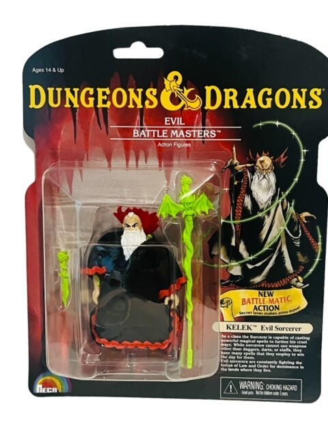 Kelek Wizard Advanced Dungeons Dragons action figure toy
