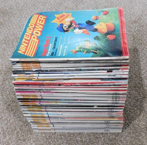 Nintendo Power & Fun Club News ~ Premier #1 ~ Issues 1-60 ~ w/ posters & extras - Picture 1 of 13