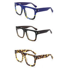 Big Squar Acetate Eyeglasses Frames Fashion Women Men personality Glasses