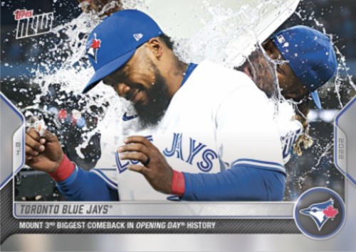 2022 Topps Now 15 TORONTO BLUE JAYS®