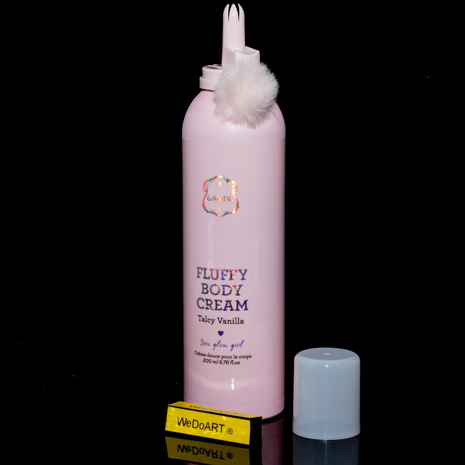 LALINE GIRLS Fluffy Body Cream TALCY VANILLA for glow girl 200ml 6.