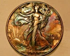 1942 WALKING LIBERTY HALF DOLLAR  ALMOST UNCIRCULATED ( GREAT GIFT )