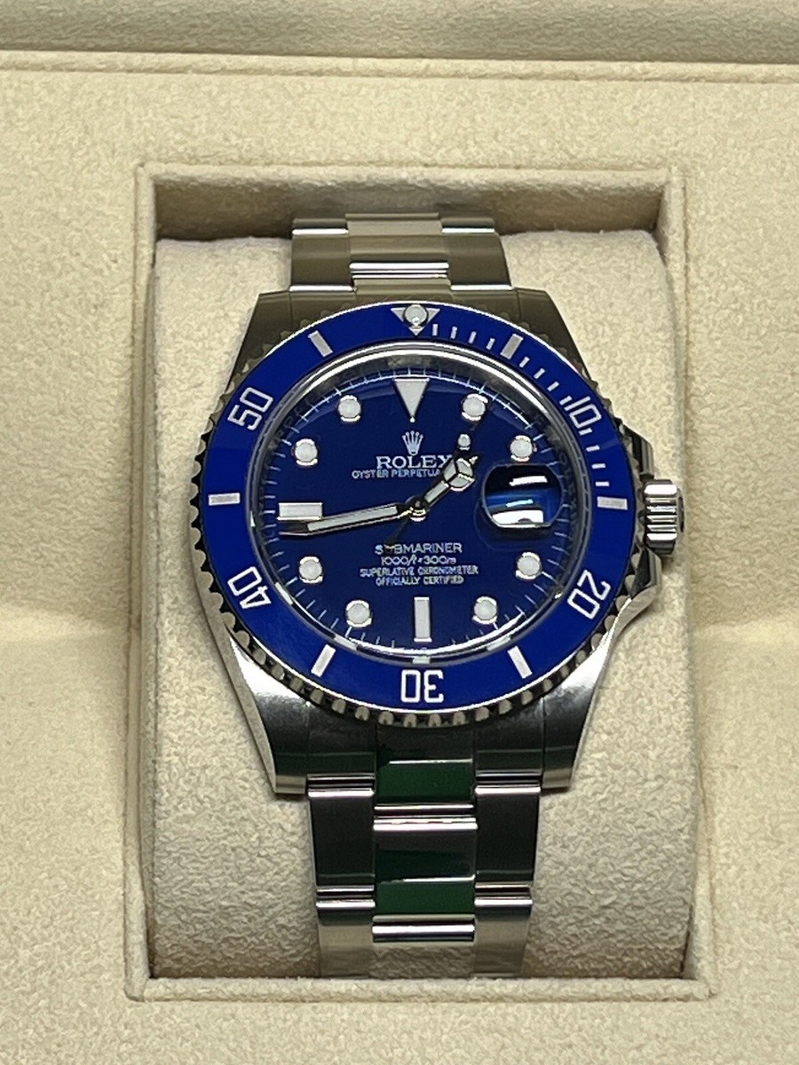 Rolex Submariner 41mm 126610 w/ Blue Dial Ceramic Bezel 116619