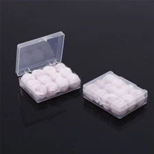 Noise Reduction Swimming Ear Plugs Sleeping Snoring Wax Cotton Earplugs