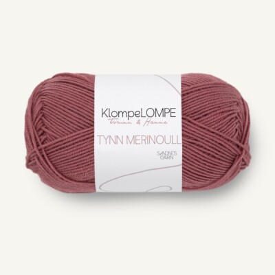 KlompeLOMPE TYNN MERINOULL von SANDNES GARN|Farbe 4344|50 g / ca. 175 m Wolle