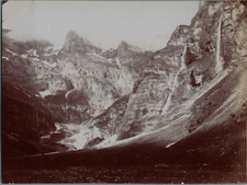 France, Sixt-Fer-à-Cheval, Vintage print, ca.1890 Tirage vintage tirage d'