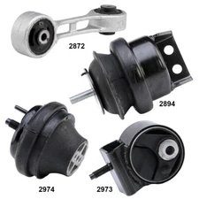 Engine Motor & Auto Trans. Mount 4Pcs Set for Ford Taurus, Mercury Sable 3.5L
