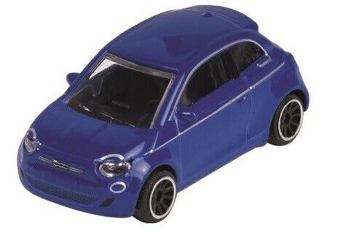 Majorette 212053051 - Voitures De Rue - Fiat 500 Icon, Bleu - Neuf - 第 1/1 張圖片